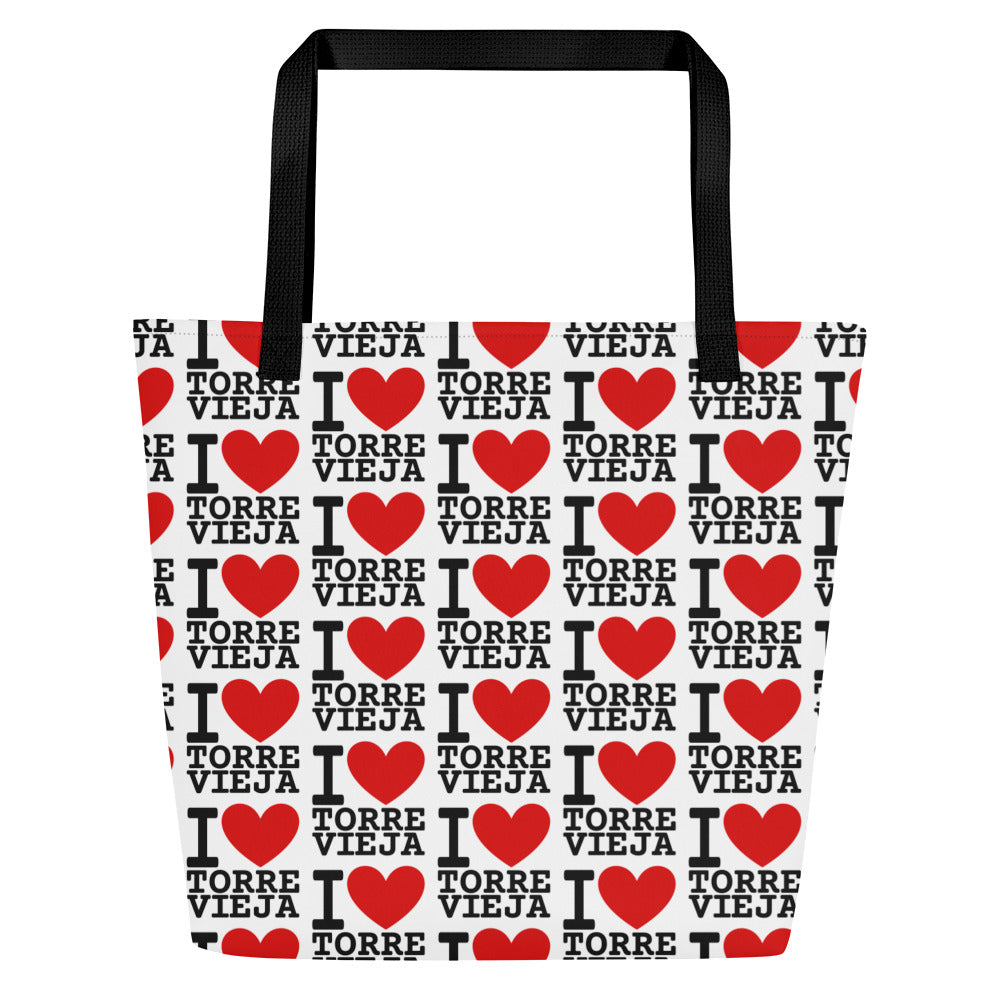 Big Tote Bag I Love Torrevieja