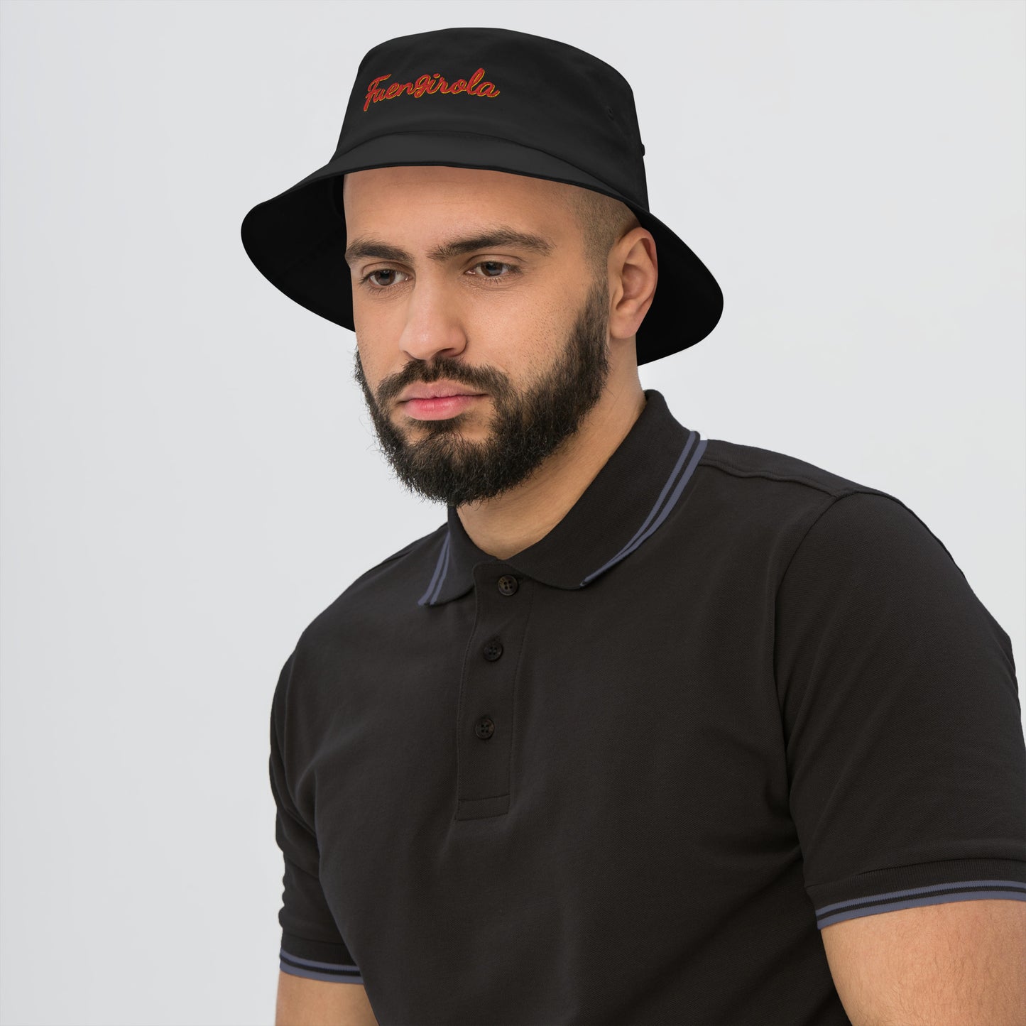 Bucket Hat Fuengirola Original (red/yellow)