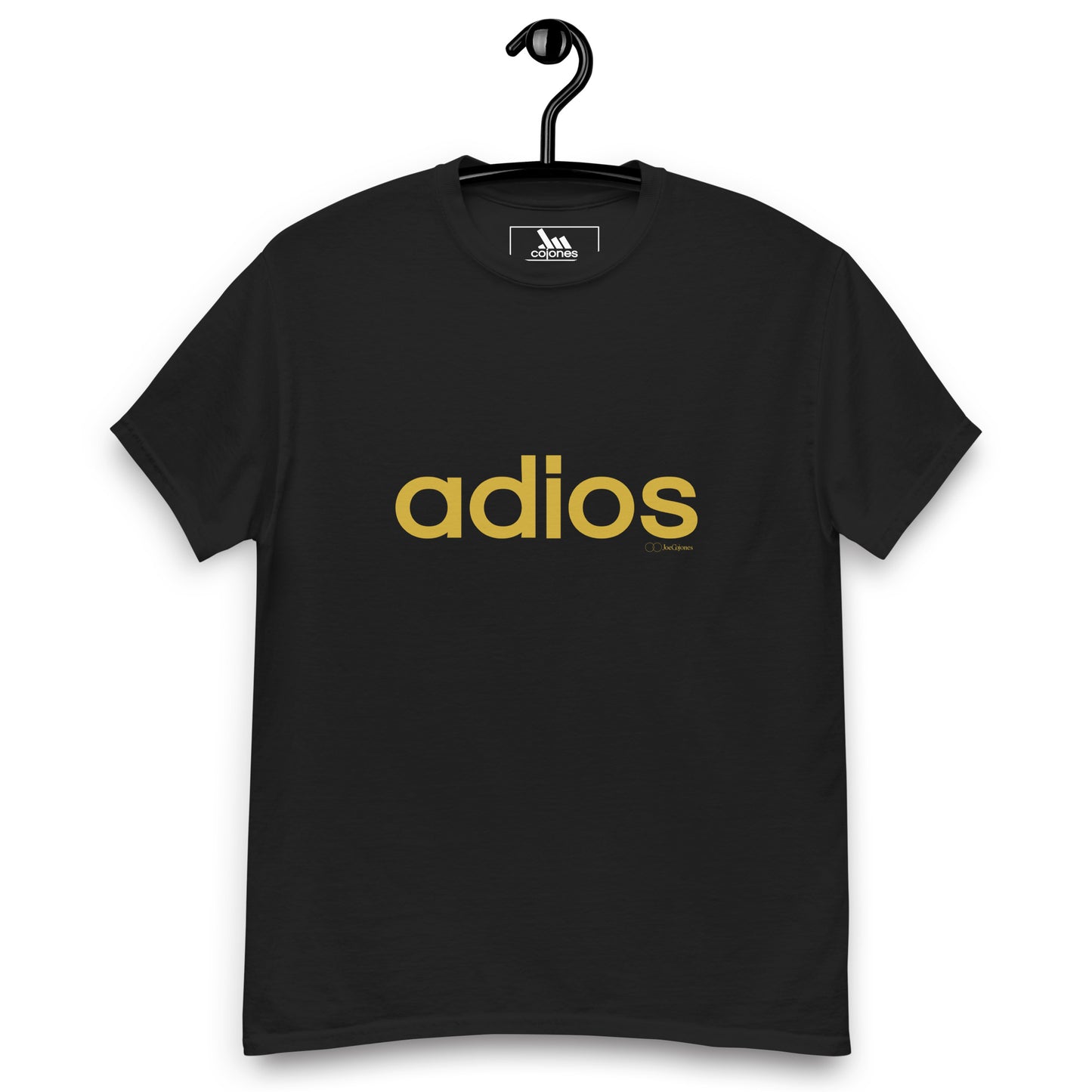 adios text gold