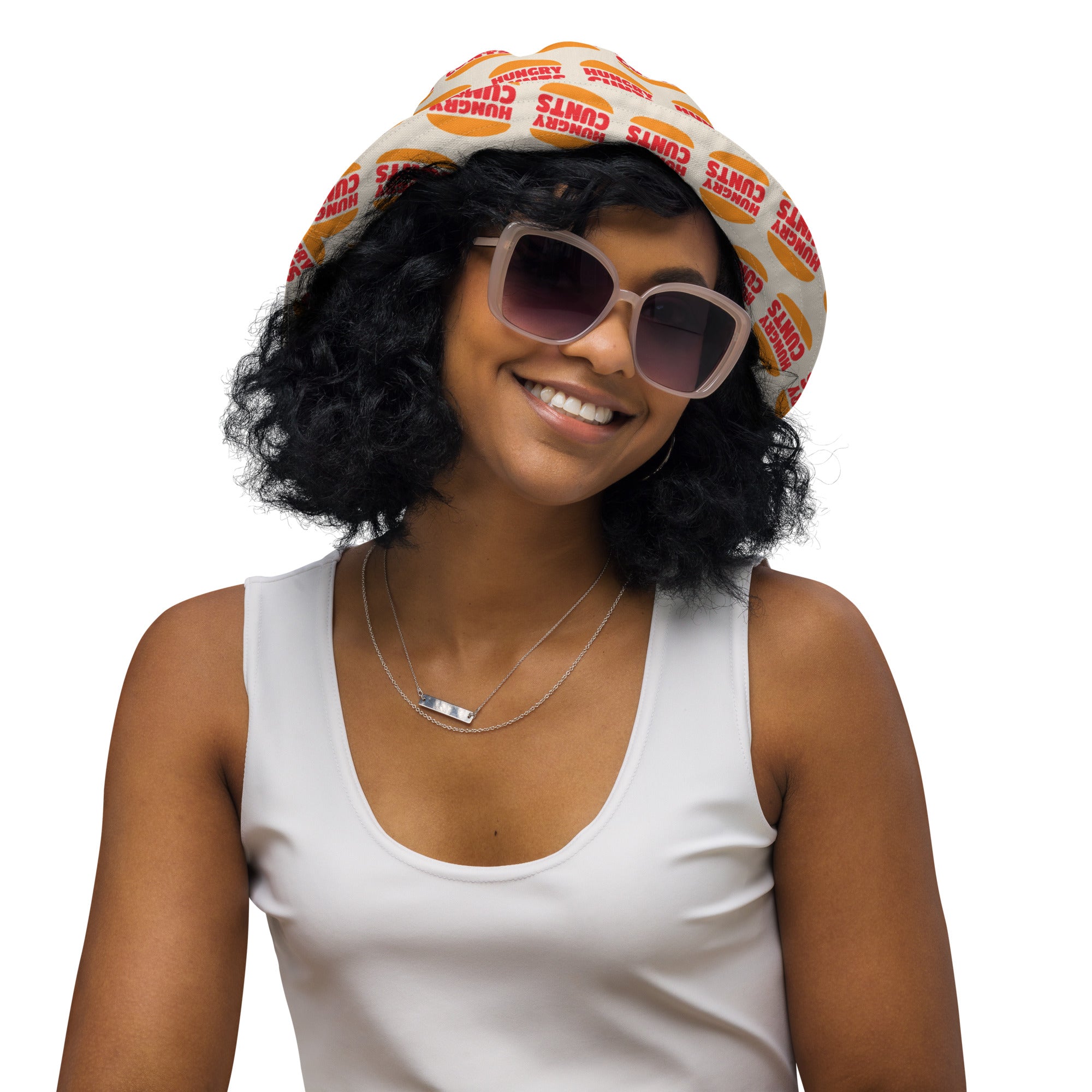 Reversible bucket hat, Hungry Cunts – Joe Cojones