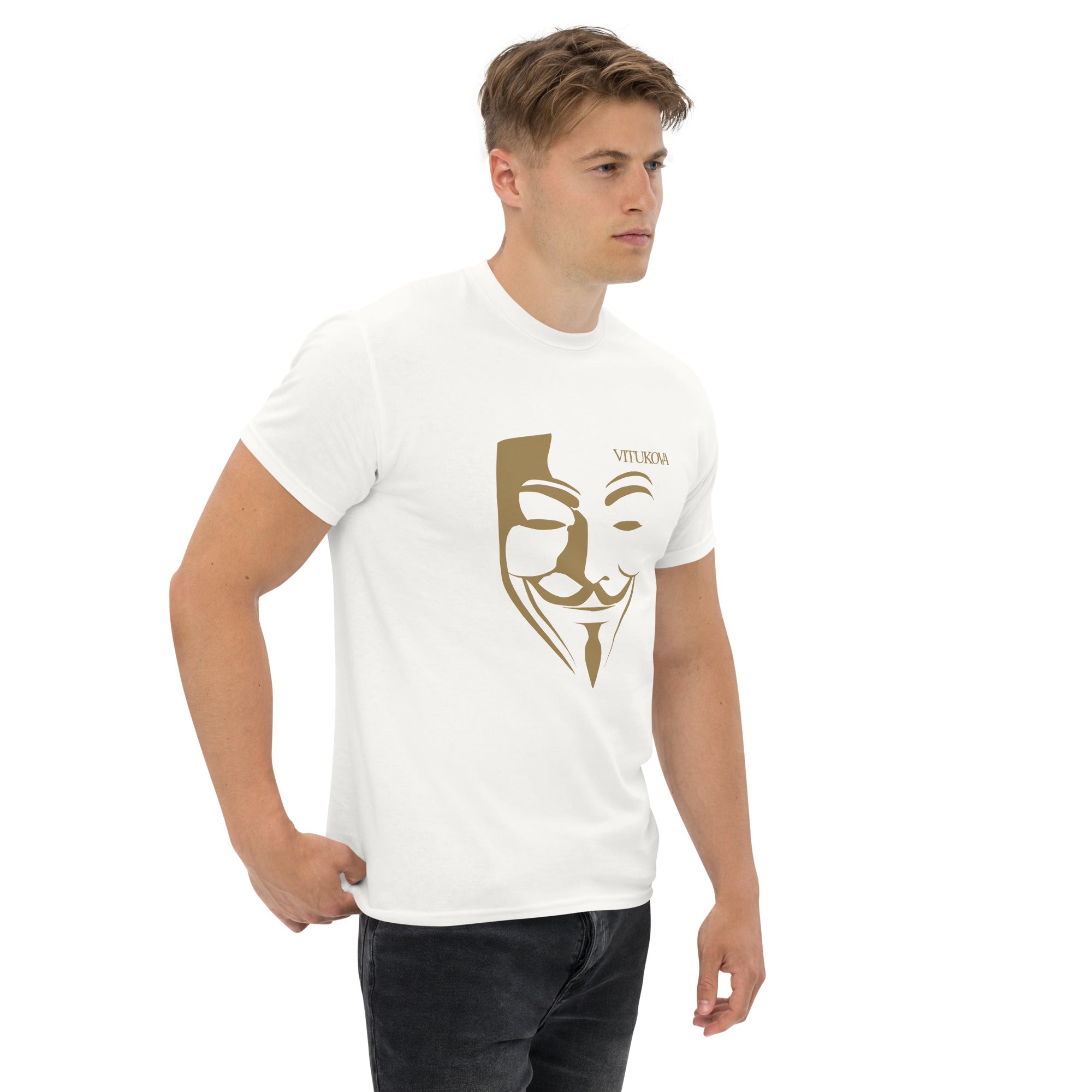 Vendetta Fight 1036 - Maglietta Uomo Regular Fit, Girocollo, Stampa Mimetiche, 100% Cotone, Casual E Sportiva